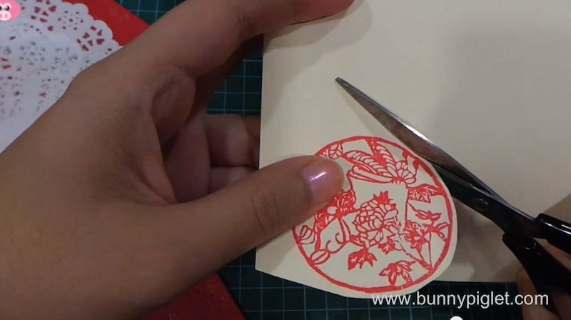 cut paper into shape