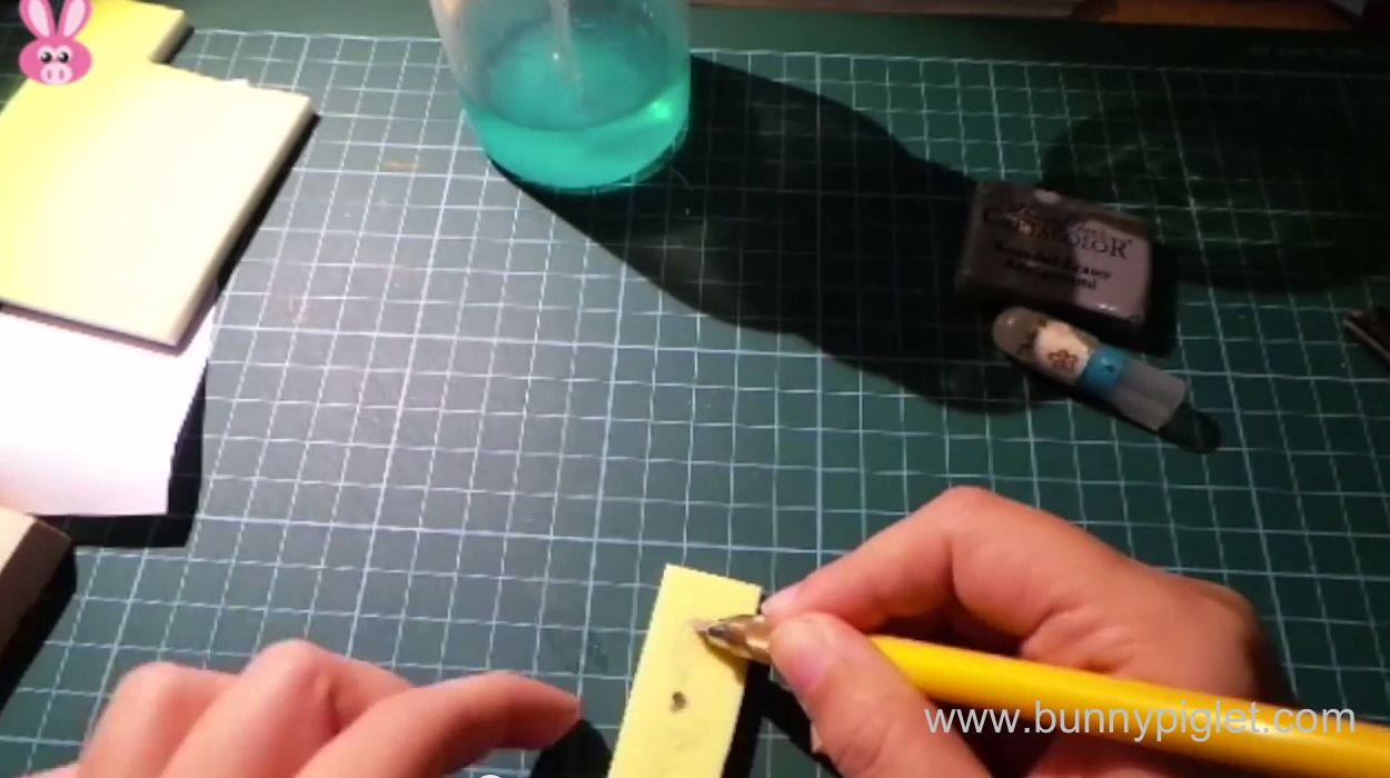 carving rubberstamp